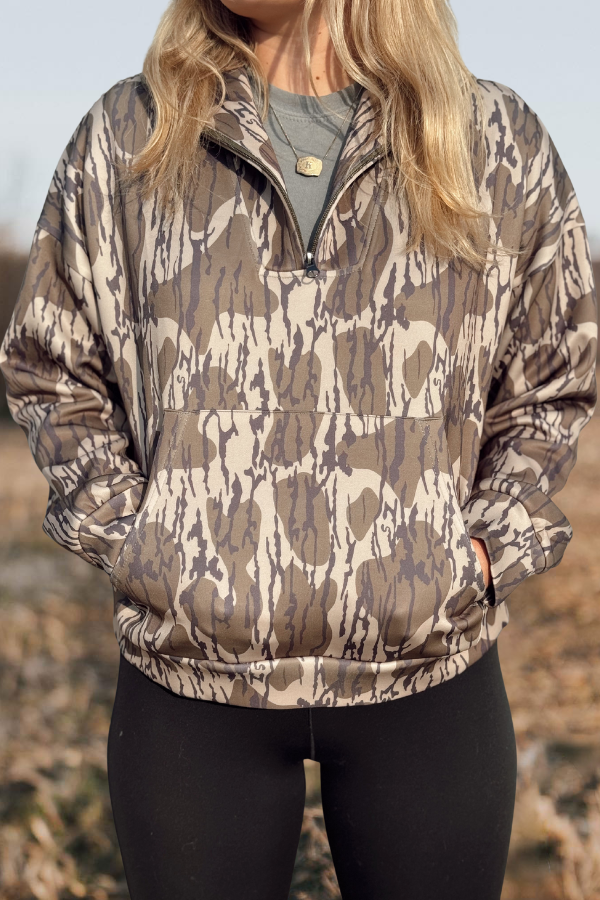 Bottomland Quarter Zip Sweatshirt