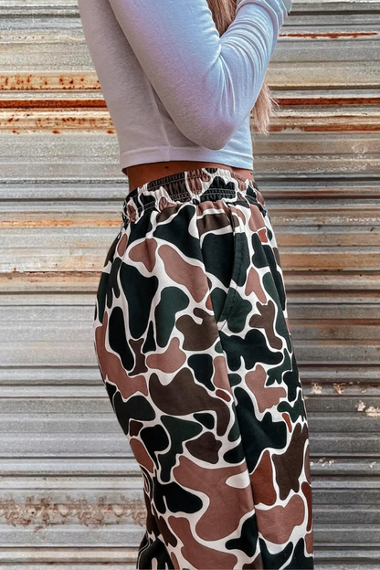 Camo Jogger Pants